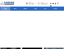 Tablet Screenshot of carusoleadership.com